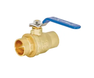 1" C X C CAST BRASS BALL VALVE LOW LEAD