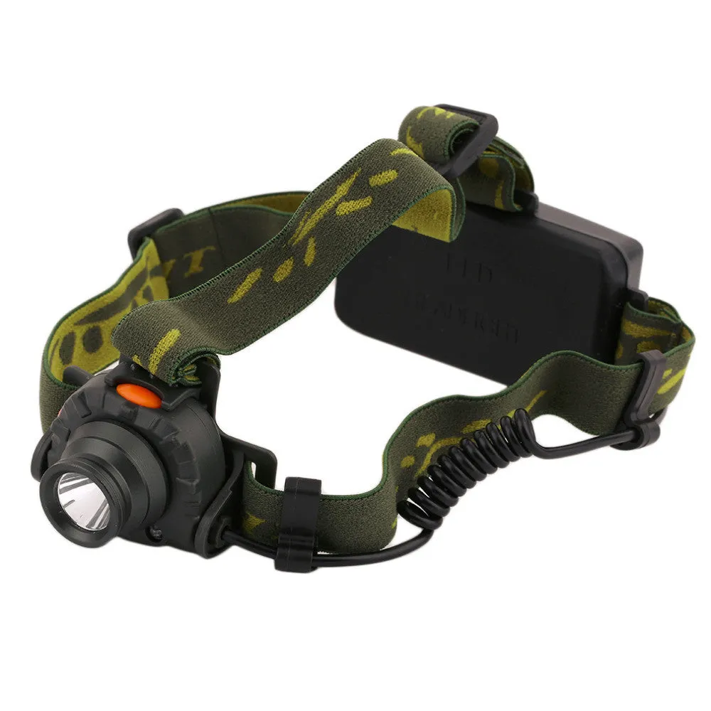 2017 Newest LED Headlamp 160LM Headlight Waterproof Head Torch Outdoor Fishing Sports Head Light Lamp With 3 Switch Modes