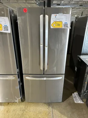 21.8 CU FT FRENCH DOOR LG REFRIGERATOR MODEL:LFCS22520S  REF12133S