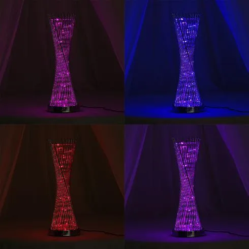 24" Color Changing  LED Spiral Metal Wedding Event Party Tower Columns - 1 PCS