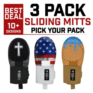 3 Pack Sliding Mitts | Pick Your Pack