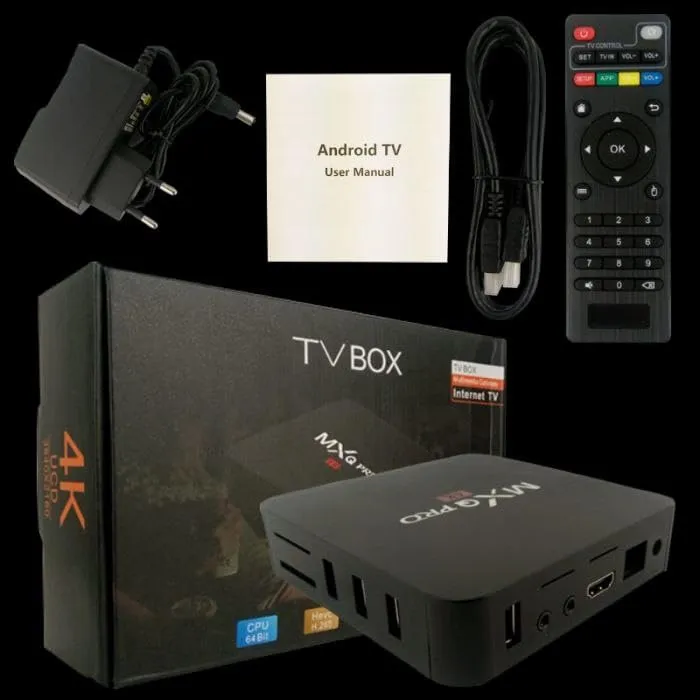 4K Mini PC Box Smart TV New Most Latest TV Box with 10.1 2GB Ram