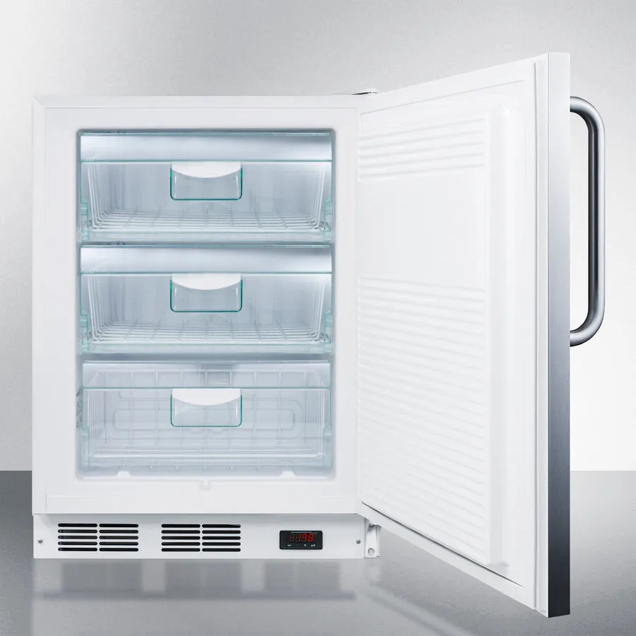 Accucold 24" Wide All-Freezer, ADA Compliant