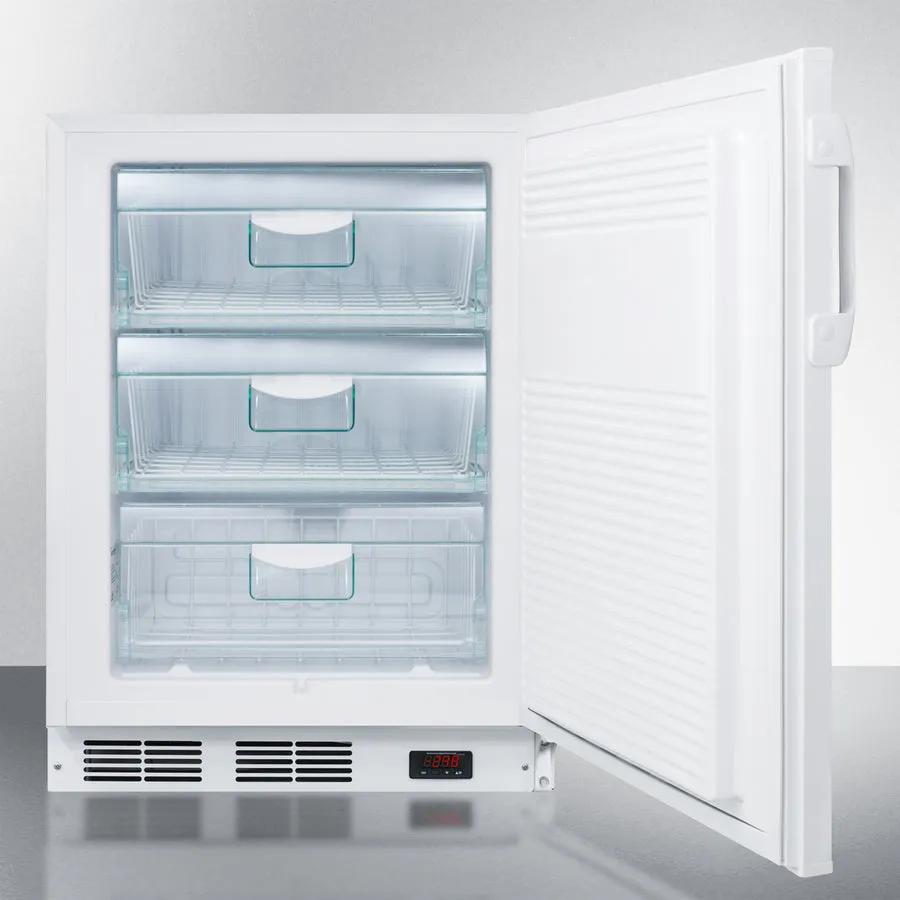 Accucold 24" Wide Built-In All-Freezer, ADA Compliant