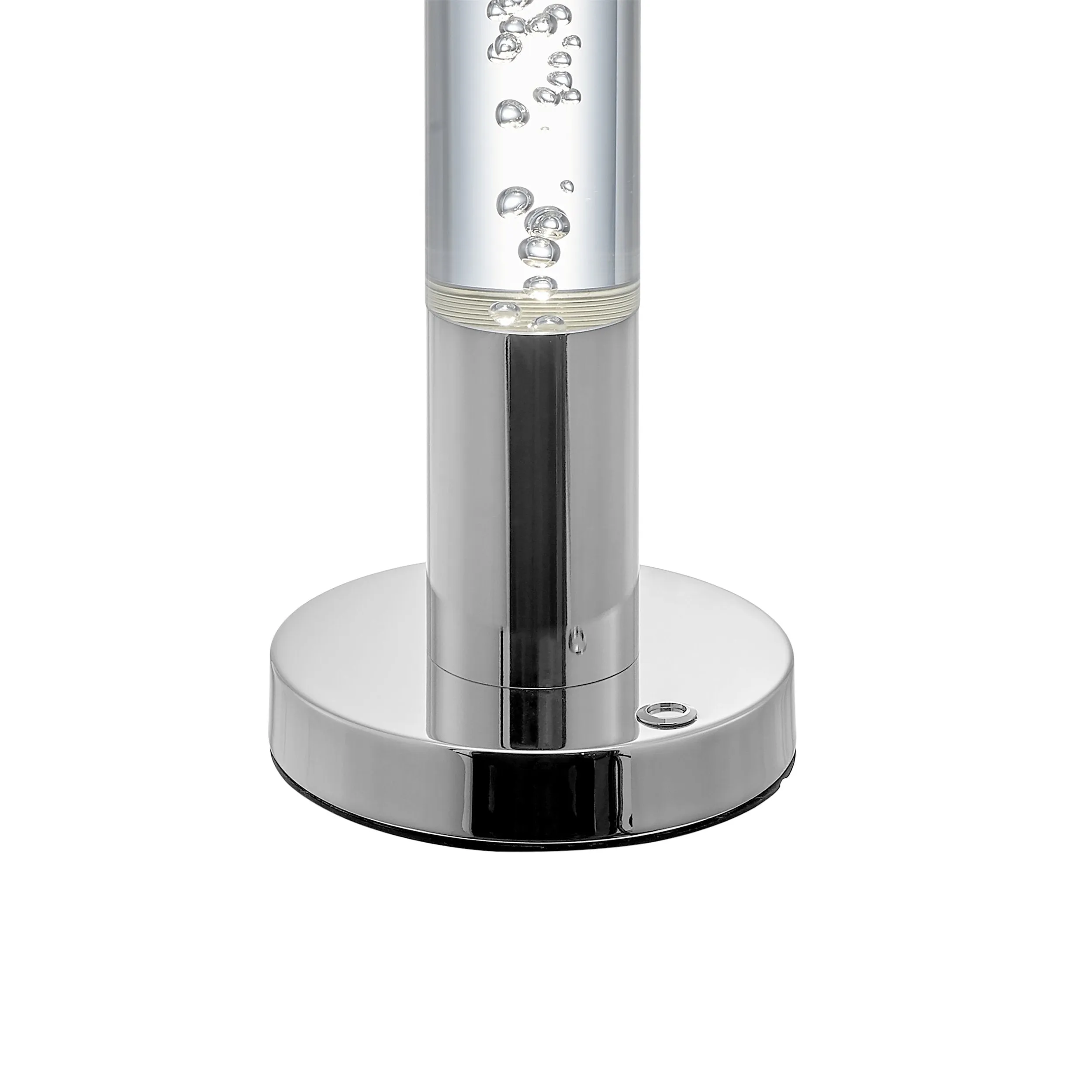 Acrylic Cylinder Table Lamp // 1 Light with Touch Switch