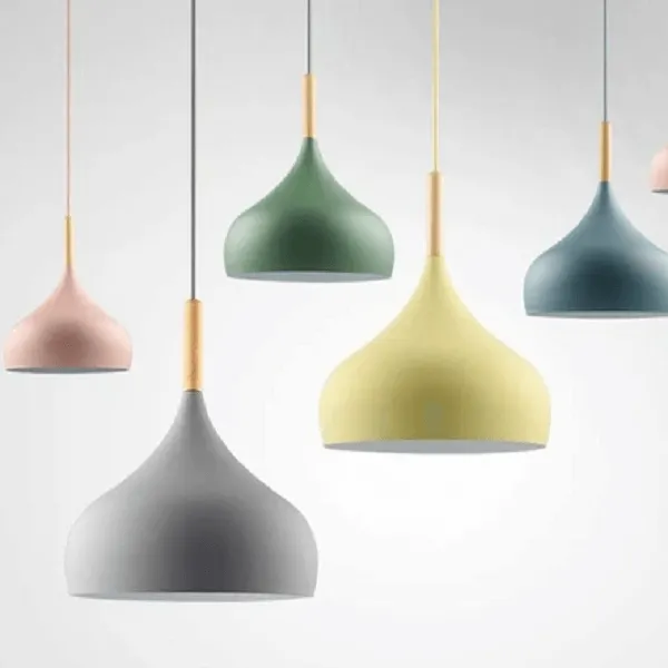 Aether - Matte Finish Macaroon Hanging Lamp