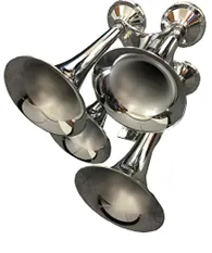 Air Horn-3 trumpet Chrome Chrome