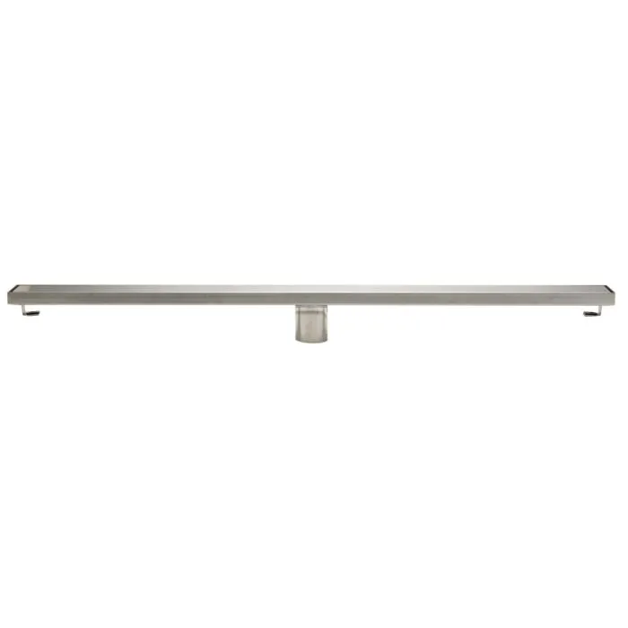 ALFI brand ABLD36B 36" Modern Stainless Steel Linear Shower Drain with Solid Cover