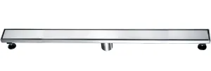 ALFI brand ABLD36B 36" Modern Stainless Steel Linear Shower Drain with Solid Cover