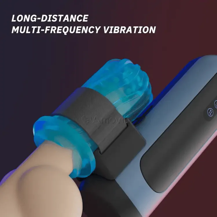 Automatic Stroking Masturbator with 10 Vibrations