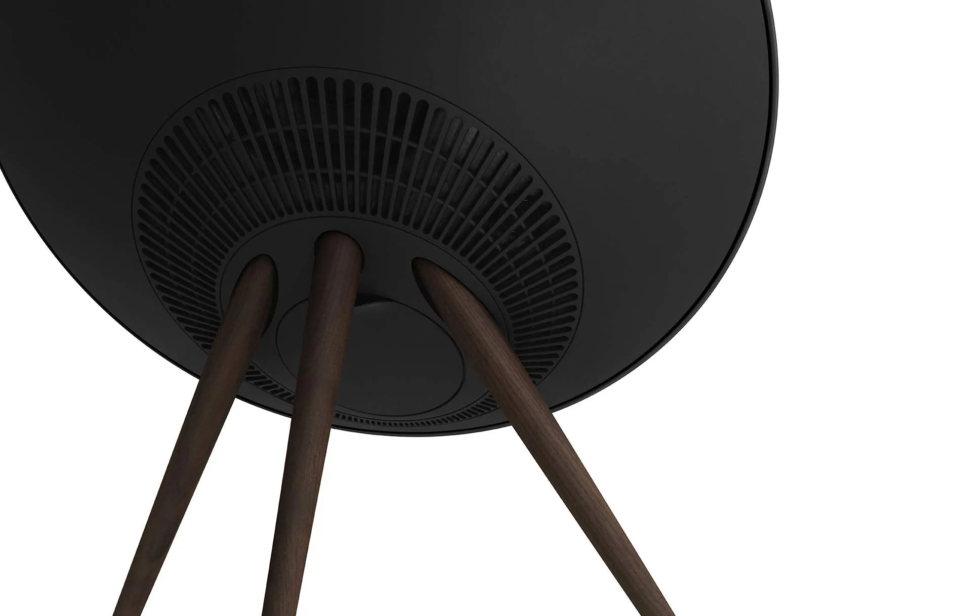 Bang & Olufsen Beoplay A9 4th Generation Speaker - Iconic Wireless Speaker, Black with Walnut Legs