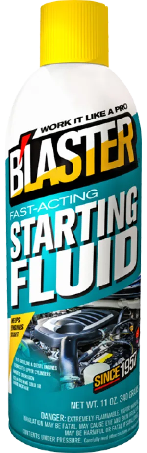 B’laster Fast-Acting Starting Fluid 11 Oz.