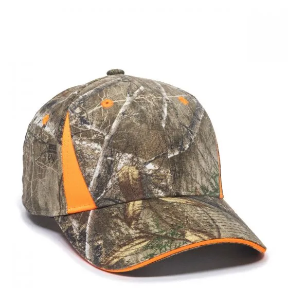 Camo Cap with Blaze Hunting Cap