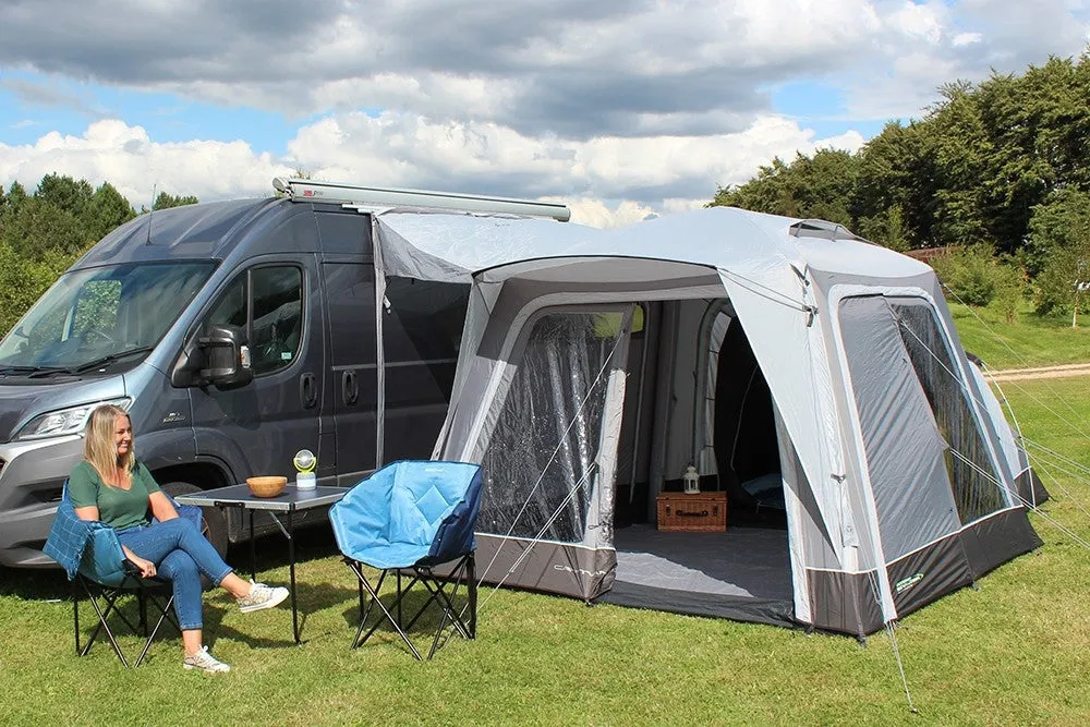 Cayman air beam drive away awning medium height (rail height 220-255cm) from Outdoor Revolution