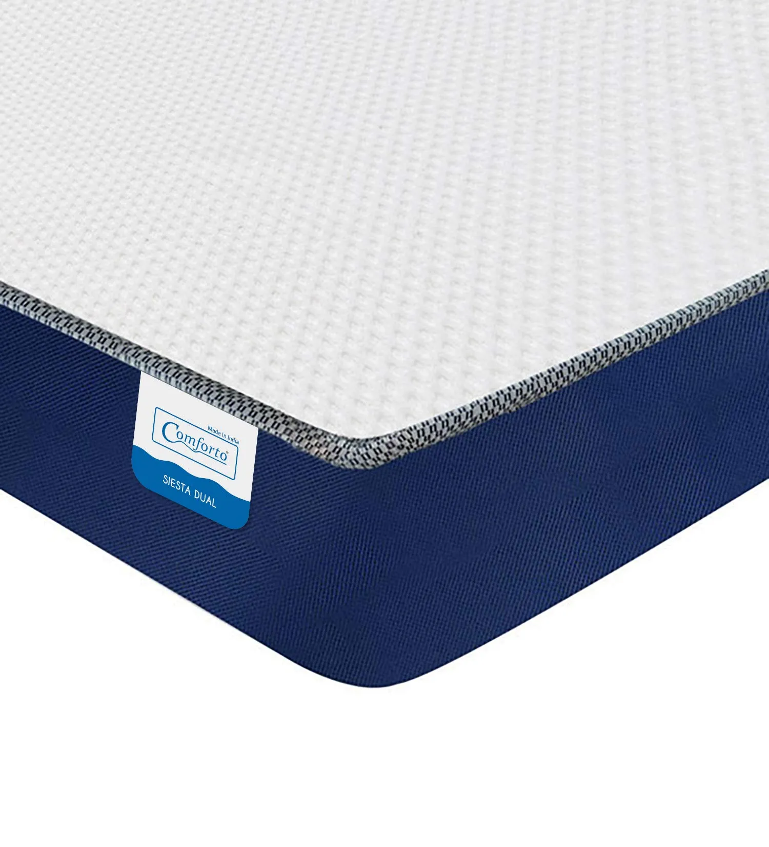 Comforto Siesta Dual Side Mattress |Foam Mattress with Soft and Hard Side | Orthopedic Mattress with Air Circulation Technology | Single Mattress | 10 Years Warranty| 4 Inch Mattress | 72x36x4 Inches