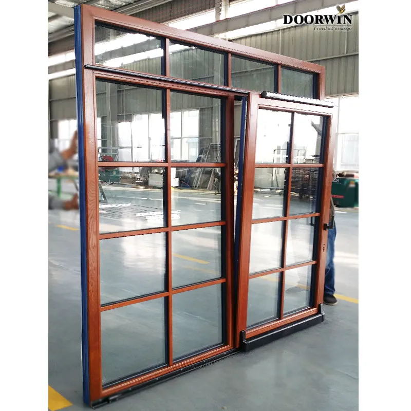 Doorwin 2021Automatic sliding door tilt and slide glass door