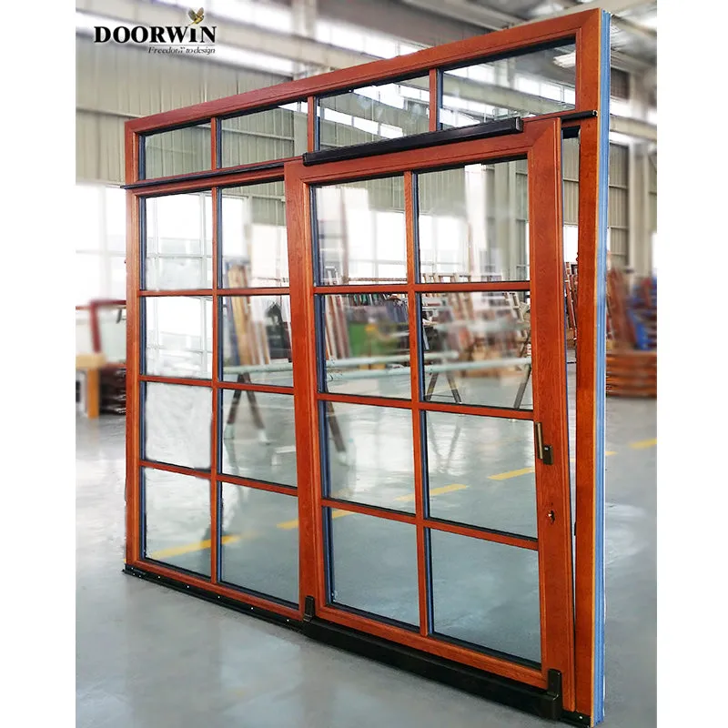 Doorwin 2021Automatic sliding door tilt and slide glass door