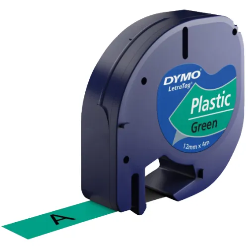 DYMO TP 12MMX4M METALLIC GREEN TAPE (91209) - (DYS0721740)