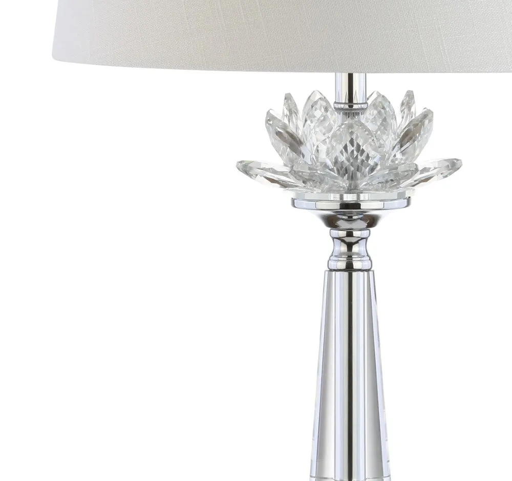 Emmet 24.5" Crystal LED Table Lamp