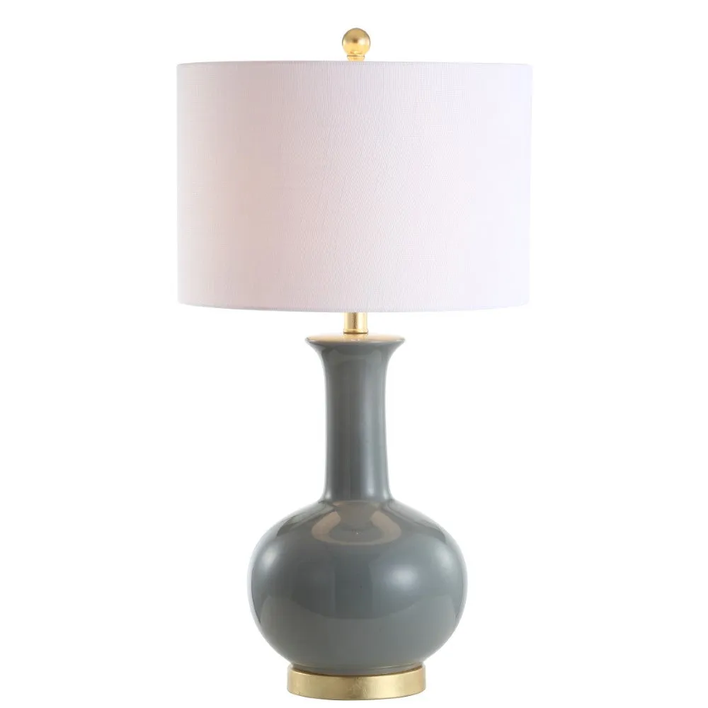 Fiona 27" Ceramic/Metal LED Table Lamp