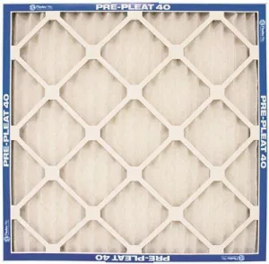 Flanders Merv 7 Pre-Pleat 40 Lpd Economy Cotton / Synthetic Air Filter 12X24X2 Inch