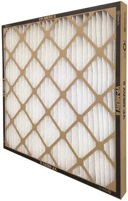 Flanders Vp Merv 8 Standard-Capacity Extended Surface Pleated Air Filter 10X20X2 Inch