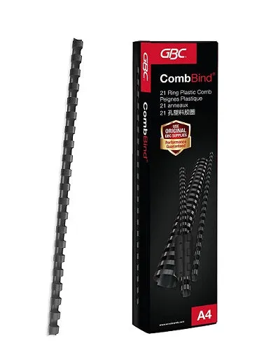 GBC BINDING WIRE 3:1 10MM BLACK