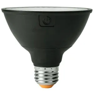 Green Creative Black PAR 30, 11 Watt, E26 Base, Short Neck, Dimmable