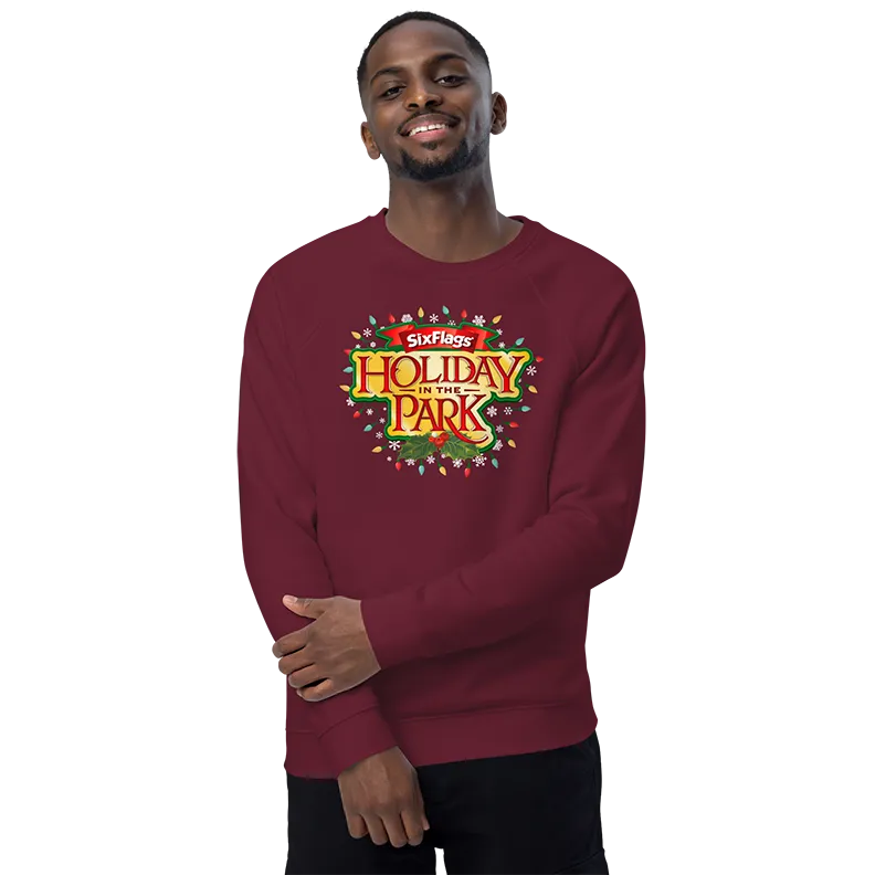 Holiday in the Park Unisex Sweatshirt - Maroon