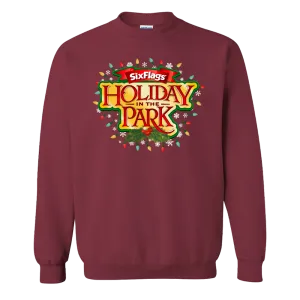 Holiday in the Park Unisex Sweatshirt - Maroon