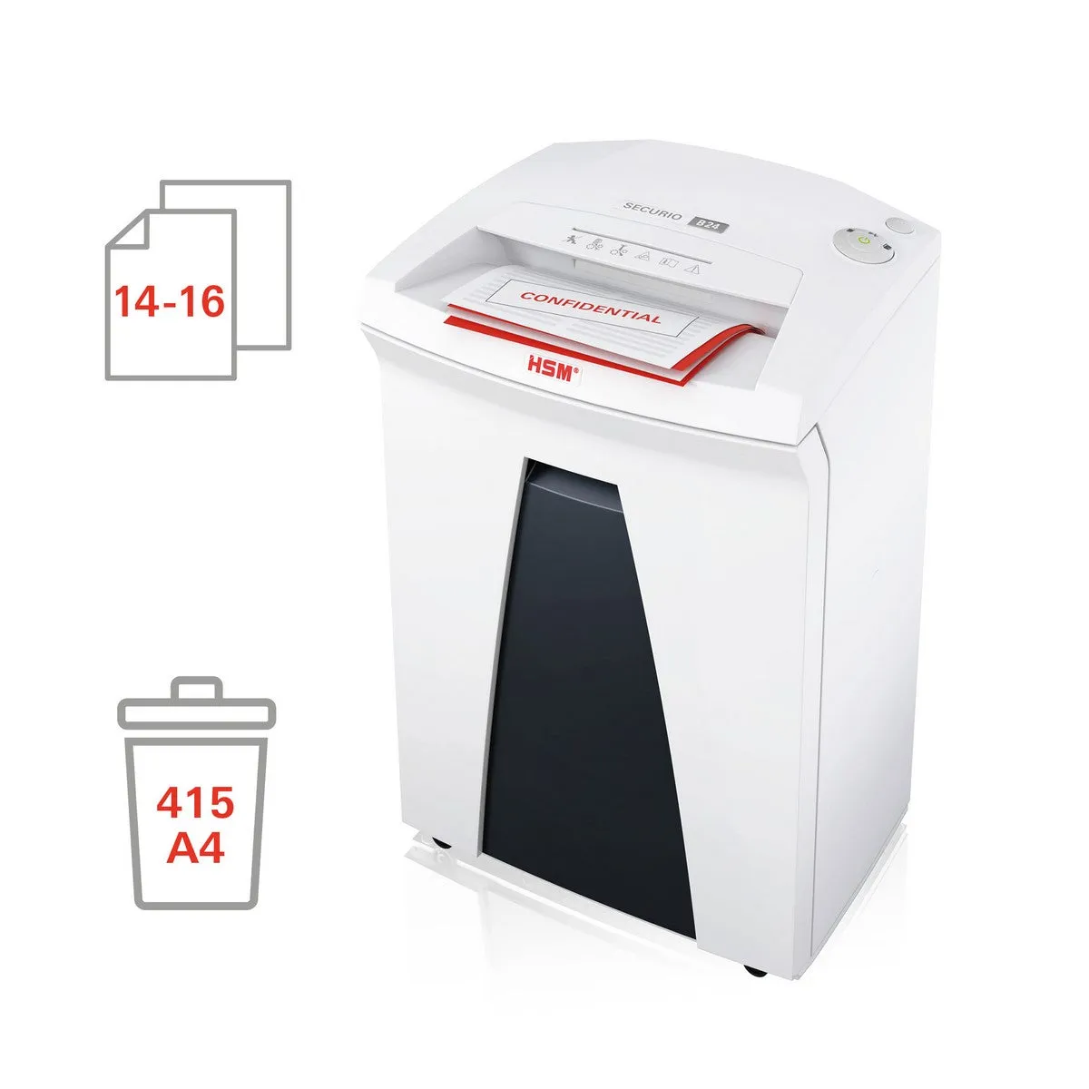 HSM SECURIO B24 4.5 x 30 mm Document Shredder