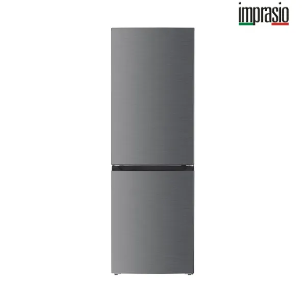 Imprasio 253L Fridge Freezer Stainless Steel | 3 Years Warranty | IMFF253SS