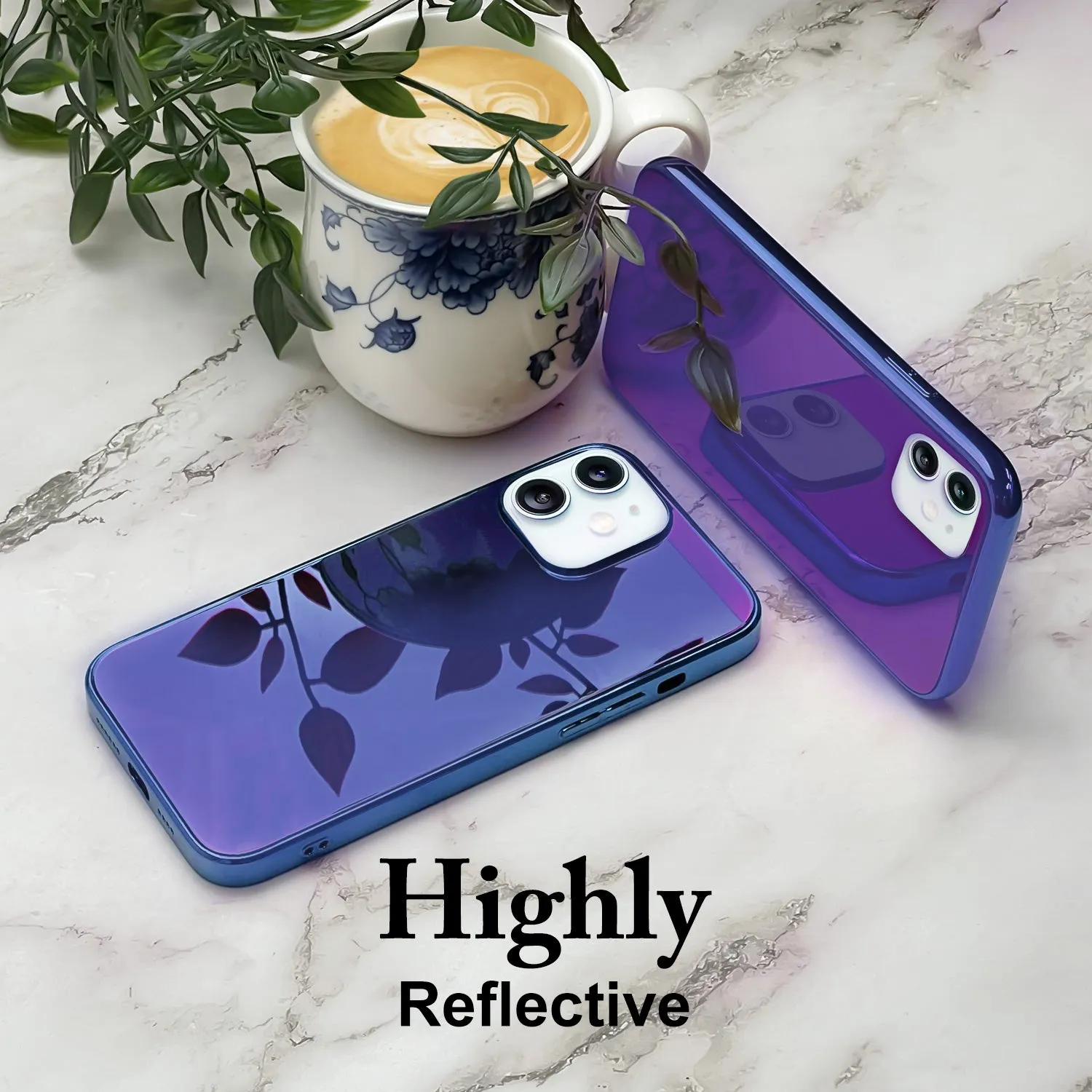 iPhone 11 Case - Colored Reflective Mirror