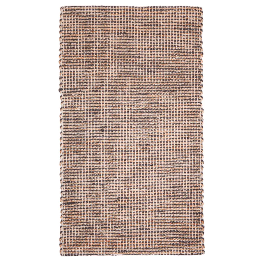 IRIS Deep Grey Large Jute Rug