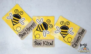 ITH Bee Mug Rug Set