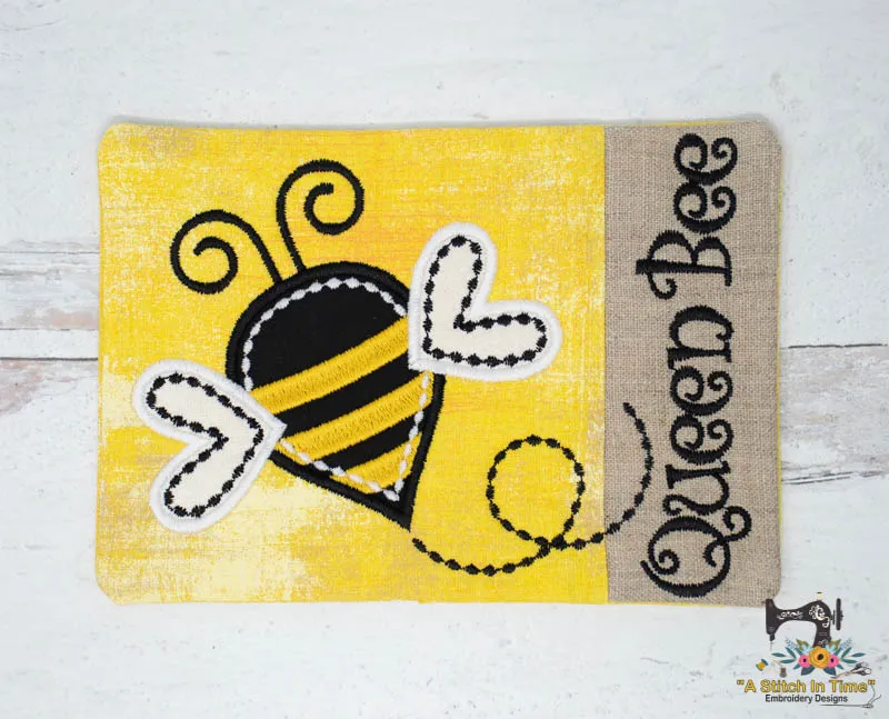 ITH Bee Mug Rug Set