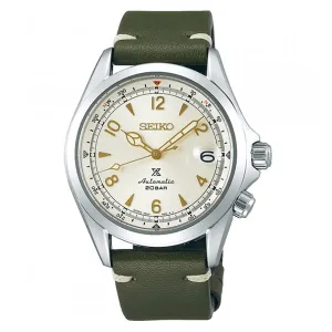 [JDM] Seiko Prospex (Japan Made) Alpinist Automatic Green Leather Strap Watch SBDC093 SBDC093J (Not For EU Buyers) (Not For EU Buyers) (LOCAL BUYERS ONLY)