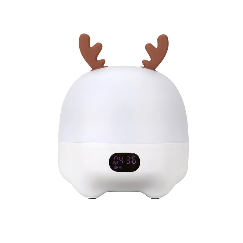 LED Bluetooth Speaker Seven-Color Night Light Audio Starry Sky Projection Creative USB Ambience Light