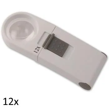 LED Hand Held Magnifier 2.5x - 14x