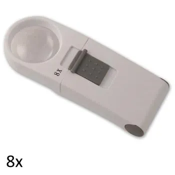 LED Hand Held Magnifier 2.5x - 14x