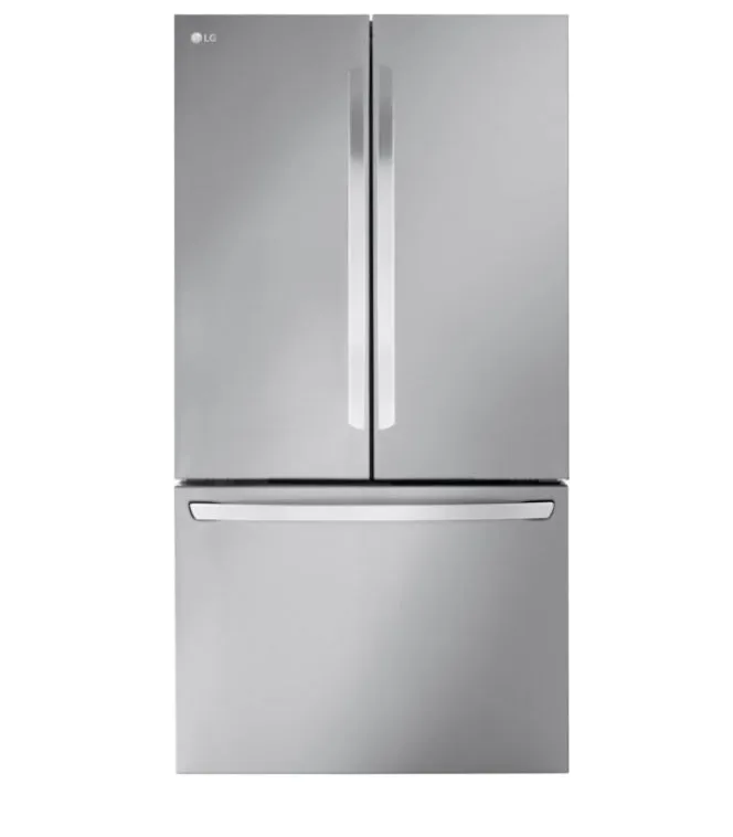 LG - 31.7 Cu. Ft. French Door Smart Refrigerator with Internal Water Dispenser - Stainless Steel
Model:LRFLS3206S