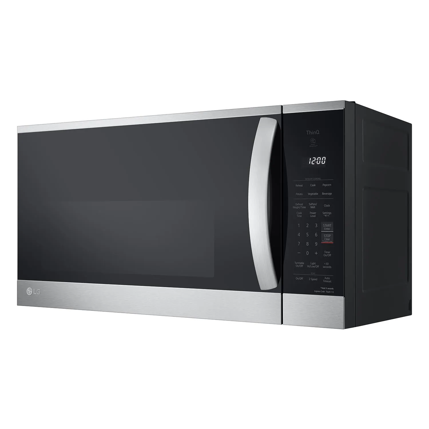 LG Stainless Steel Over-the-Range Smart Microwave 1.8 Cu. - MVEM1825F