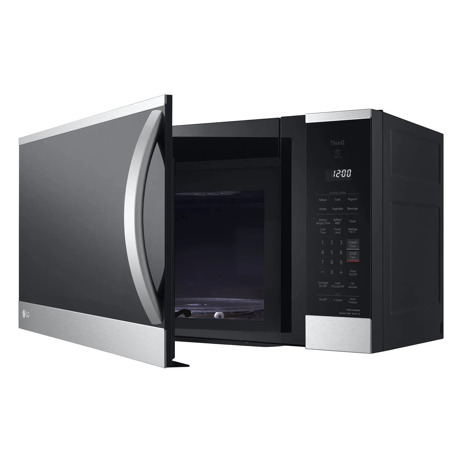 LG Stainless Steel Over-the-Range Smart Microwave 1.8 Cu. - MVEM1825F