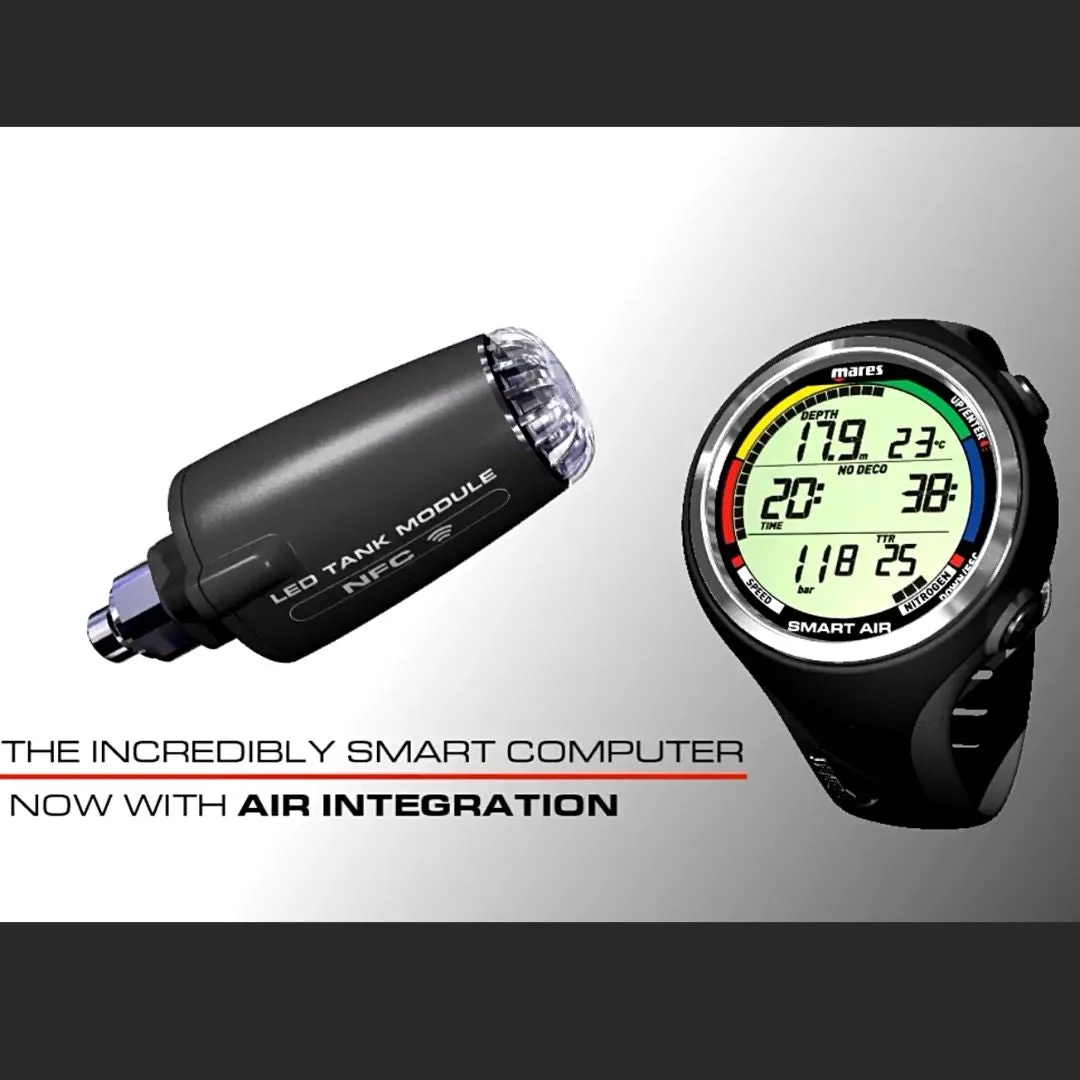 Mares Smart Air Dive Computer   LED Tank Module Transmitter