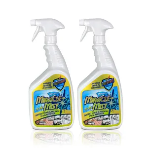 MiracleMist Instant Mold & Mildew Stain Remover - 32oz 2 Pack Special