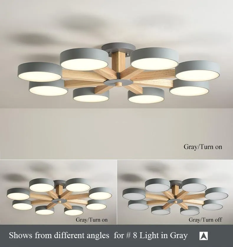 Modern Circular Discs Decor Ceiling Lights