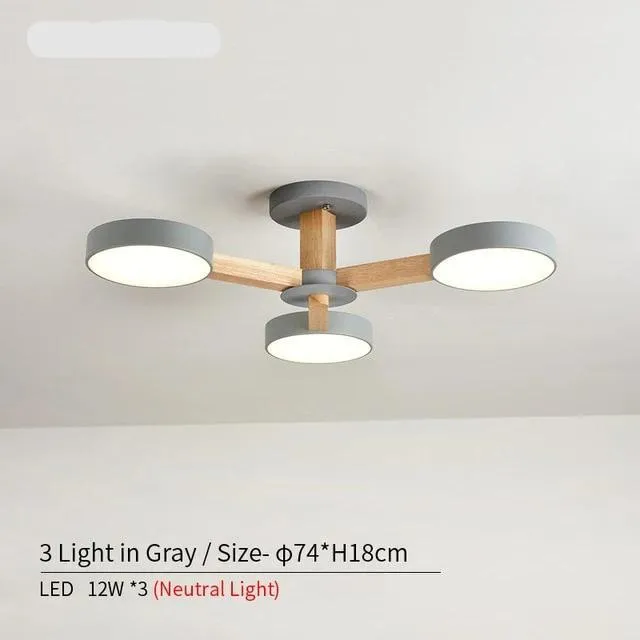 Modern Circular Discs Decor Ceiling Lights