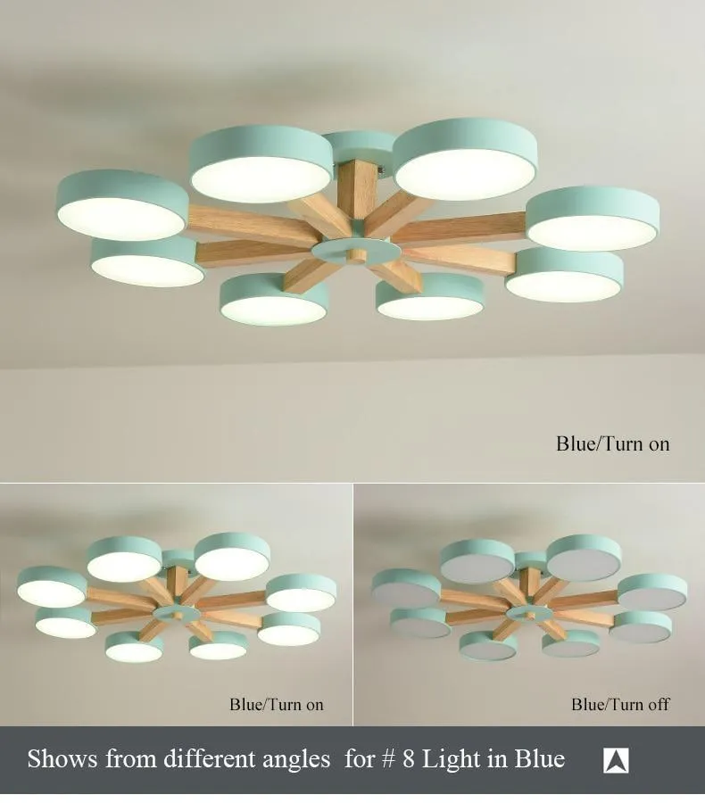 Modern Circular Discs Decor Ceiling Lights