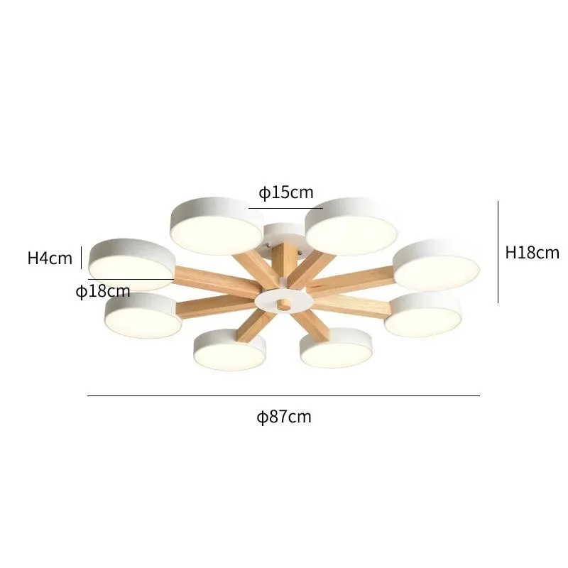 Modern Circular Discs Decor Ceiling Lights