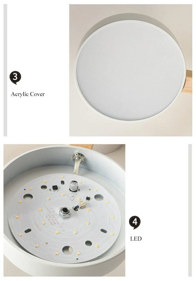 Modern Circular Discs Decor Ceiling Lights